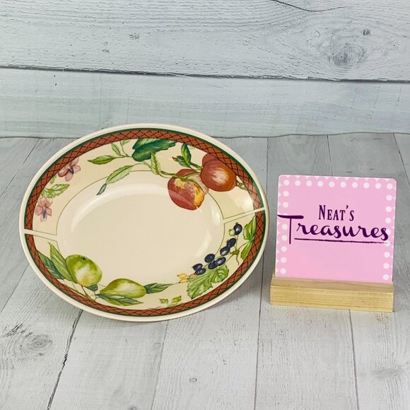 Johnson Brothers AUTUMN GROVE Blueberries Fruit Rim Oval 9" Oval Vegetable Bowl - Picture 1 of 8